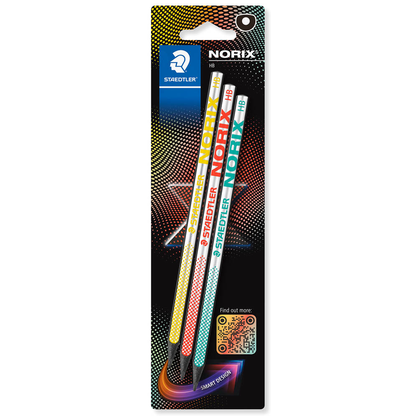 Artikelbild 8 für STAEDTLER Norix® Bleistifte HB farbsortiert, 3 St., Artikelnummer 619912