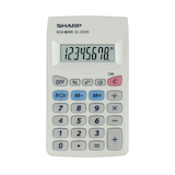 Artikelbild 1 für SHARP EL-233S Taschenrechner weiß, Artikelnummer 397690