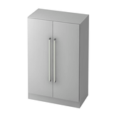 Artikelbild 1 für HAMMERBACHER Aktenschrank 7550 CE, V7550/5/5/CE lichtgrau 2 Fachböden 80,0 x 42,0 x 127,0 cm, Artikelnummer 861082