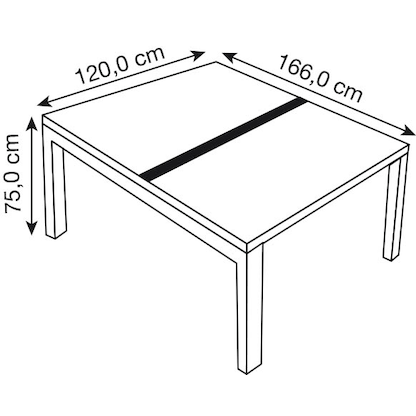 Artikelbild 2 für PAPERFLOW easyDesk Doppelschreibtisch buche rechteckig, 4-Fuß-Gestell weiß 120,0 x 166,0 cm, Artikelnummer 527782
