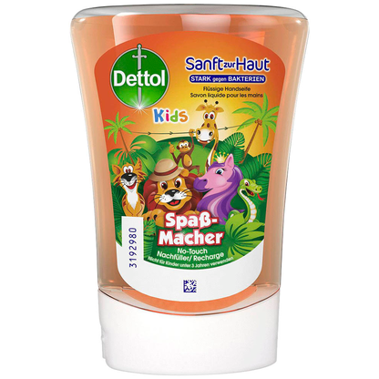 Artikelbild für Dettol NO TOUCH Kids Flüssigseife Nachfüllpackung 250 ml, Artikelnummer 963951