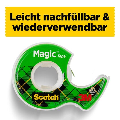Artikelbild 3 für Scotch Klebefilmabroller Magic Tape grün, Artikelnummer 477769