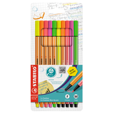 Artikelbild 1 für STABILO point 88 und pen 68 Malset farbsortiert, 10 St., Artikelnummer 744633