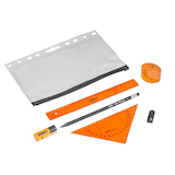 Artikelbild 1 für M + R Schreibset Schule neonorange orange, Artikelnummer 506480