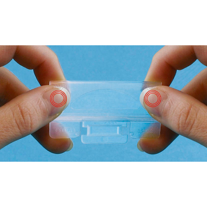 Artikelbild 3 für 25 ELBA Vollsichtreiter vertic transparent, Artikelnummer 443192