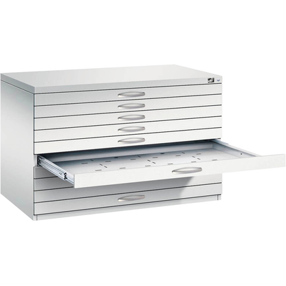 Artikelbild 2 für CP 7100 Planschrank lichtgrau 10 Schubladen 110,0 x 76,5 x 76,0 cm, Artikelnummer 682043