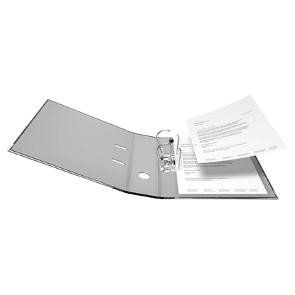 Artikelbild 3 für FALKEN Recycling Ordner schwarz marmoriert Karton 8,0 cm DIN A4, Artikelnummer 872248