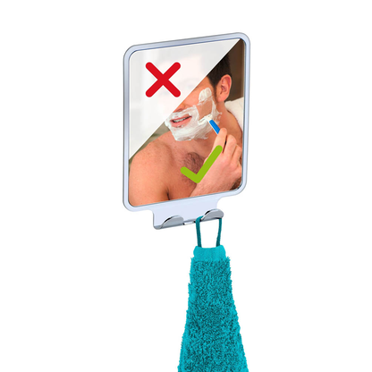 Artikelbild 8 für WENKO Wand-Kosmetikspiegel Quadro silber, Artikelnummer 529067