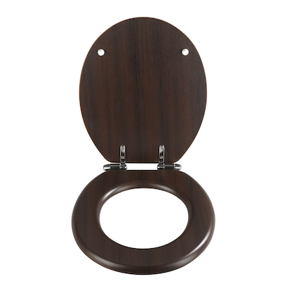 Artikelbild 2 für WENKO WC-Sitz mit Absenkautomatik Wenge braun, Artikelnummer 815641
