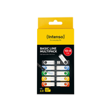 Artikelbild 1 für 10 Intenso USB-Sticks Basic Line blau, gelb, grün, orange, schwarz 8 GB, Artikelnummer 453468