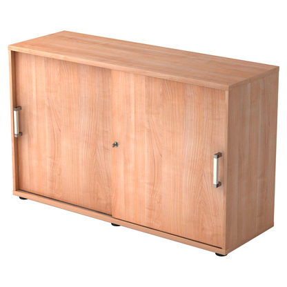 Artikelbild für HAMMERBACHER Schiebetürenschrank 1752S, V1752S/N/N/CE nussbaum 1 Fachboden 120,0 x 40,0 x 74,8 cm, Artikelnummer 861031