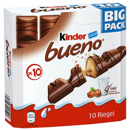 Artikelbild 23 für kinder bueno Schokoriegel 10 St., Artikelnummer 978387