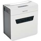 Artikelbild 1 für LEITZ IQ 3M Protect Premium Aktenvernichter mit Partikelschnitt P-5, 2 x 15 mm, bis 3 Blatt, weiß, Artikelnummer 436432