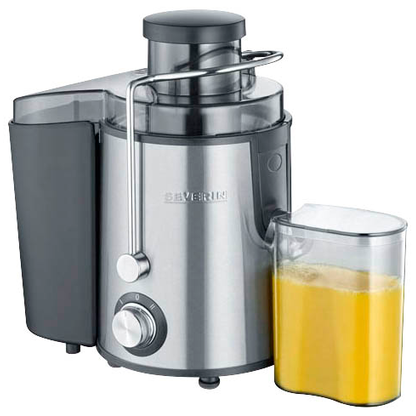 Artikelbild 2 für SEVERIN ES 3566 Entsafter schwarz/ silber ca. 400 W, Artikelnummer 981360