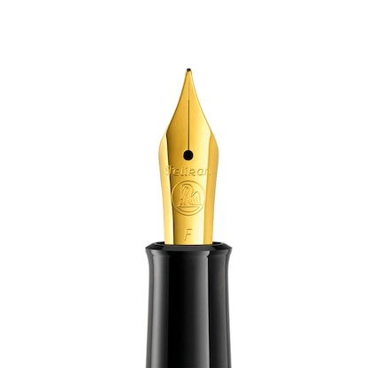 Artikelbild 2 für Pelikan Classic M200 Kolbenfüller grün-marmoriert/gold F (fein), Artikelnummer 410783