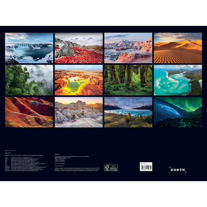 Artikelbild 14 für KUNTH Monats-Wandkalender Farben der Erde 2026, Artikelnummer 575698