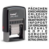 Artikelbild 1 für trodat Textstempel printy 4822 selbstfärbend schwarz ohne Logo, 1 St., Artikelnummer 499483