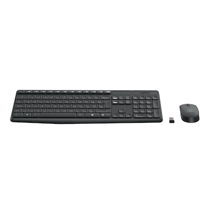 Artikelbild 3 für Logitech MK235 Tastatur-Maus-Set kabellos schwarz, Artikelnummer 301320