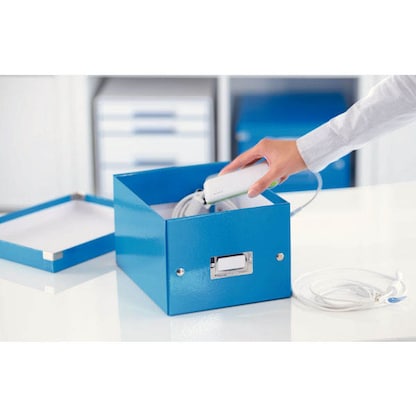 Artikelbild 5 für AKTION: LEITZ Click & Store Aufbewahrungsbox 7,4 l blau 21,6 x 28,2 x 16,0 cm mit Prämie nach Registrierung, Artikelnummer 127175