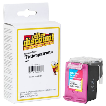 Artikelbild 2 für office discount color Druckerpatrone kompatibel zu HP 304XL (N9K07AE), Artikelnummer 494430