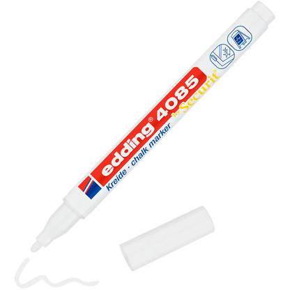 Artikelbild für edding 4085 Kreidemarker weiß 1,0 - 2,0 mm, 1 St., Artikelnummer 495053