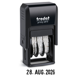 Artikelbild 1 für trodat Datumstempel printy-dater 4810 selbstfärbend schwarz, 1 St., Artikelnummer 499558