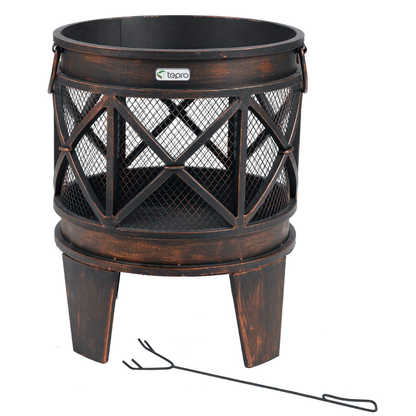 Artikelbild 2 für tepro Feuerkorb Gracewood schwarz, Artikelnummer 327488