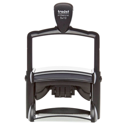 Artikelbild 7 für trodat Datumstempel mit Text individualisierbar 54110 selbstfärbend schwarz Logo möglich, 1 St., Artikelnummer 640621