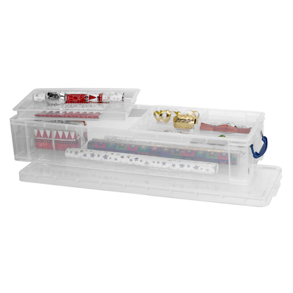 Artikelbild für Really Useful Box Aufbewahrungsbox 22,0 l transparent 80,0 x 25,5 x 15,5 cm, Artikelnummer 156372