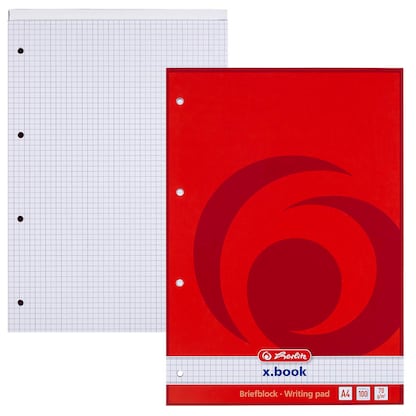 Artikelbild für herlitz Briefblock x.book DIN A4 kariert, Artikelnummer 871291