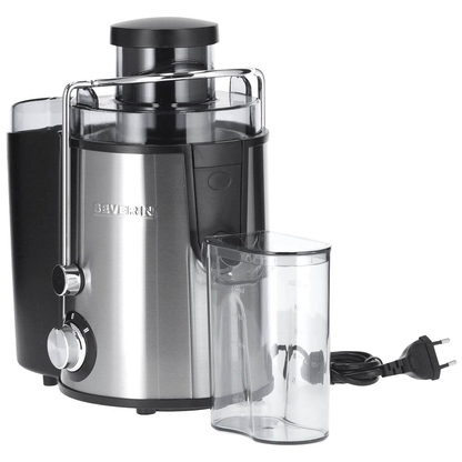 Artikelbild 4 für SEVERIN ES 3566 Entsafter schwarz/ silber ca. 400 W, Artikelnummer 981360