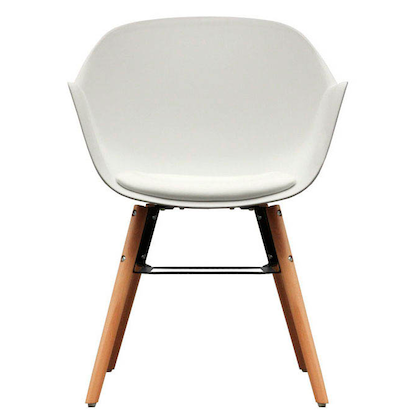 Artikelbild 2 für 2 meet powered by PAPERFLOW Schalenstühle Wiseman CHWISEX2.23.13 weiß Kunststoff, Artikelnummer 516745