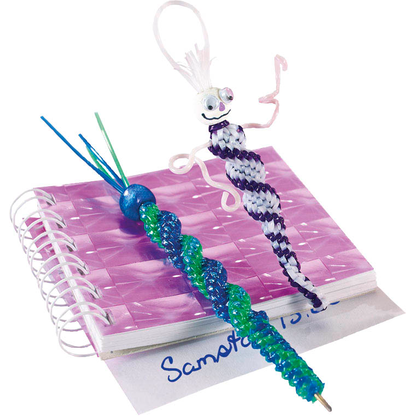 Artikelbild 10 für folia Bastelset Flechtschnüre mehrfarbig, Artikelnummer 479487