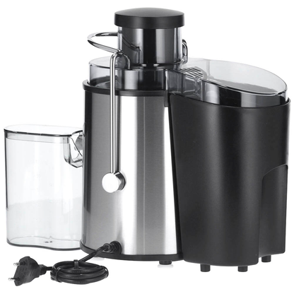 Artikelbild 13 für SEVERIN ES 3566 Entsafter schwarz/ silber ca. 400 W, Artikelnummer 981360