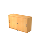 Artikelbild 1 für HAMMERBACHER Schiebetürenschrank 1752S, V1752S/6/6/BM buche 1 Fachboden 120,0 x 40,0 x 74,8 cm, Artikelnummer 375818