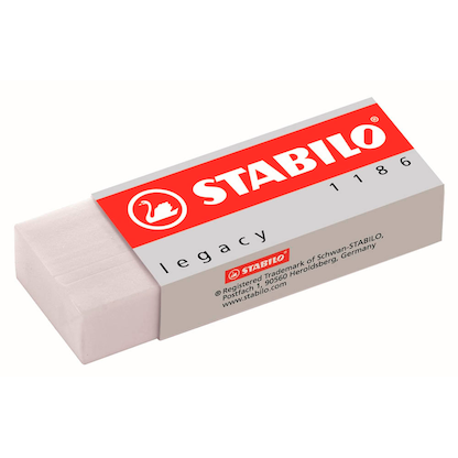 Artikelbild 18 für STABILO Radiergummi Legacy weiß, 1 St., Artikelnummer 515359