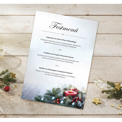 Artikelbild 3 für SIGEL Weihnachtsbriefpapier Candlelight Cheer Motiv DIN A4 90 g/qm 100 Blatt, Artikelnummer 627769