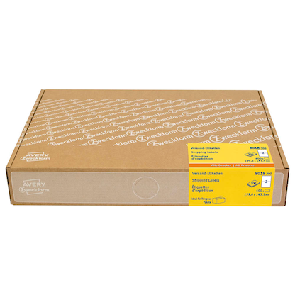 Artikelbild 6 für 600 AVERY Zweckform Versandetiketten 8018-300 weiß 199,6 x 143,5 mm, Artikelnummer 433654