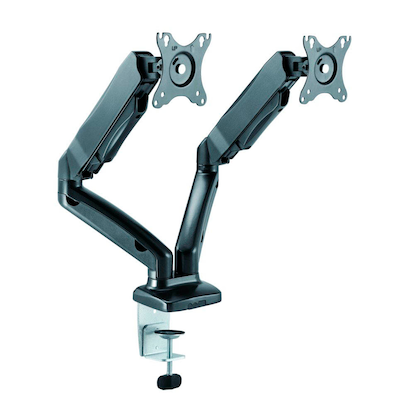 Artikelbild 10 für RaidSonic ICY BOX® Monitor-Halterung IB-MS304-T IB-MS304-T schwarz für 2 Monitore, Tischklemme, Tischbohrung, Artikelnummer 200989