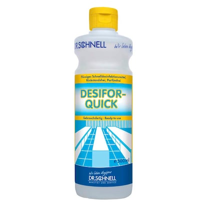 Artikelbild 9 für Dr. Schnell DESIFOR-QUICK Desinfektionsreiniger 0,5 l, Artikelnummer 403109