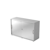 Artikelbild 1 für HAMMERBACHER Schiebetürenschrank 1752S, V1752S/5/S/BM lichtgrau, silber 1 Fachboden 120,0 x 40,0 x 74,8 cm, Artikelnummer 375828