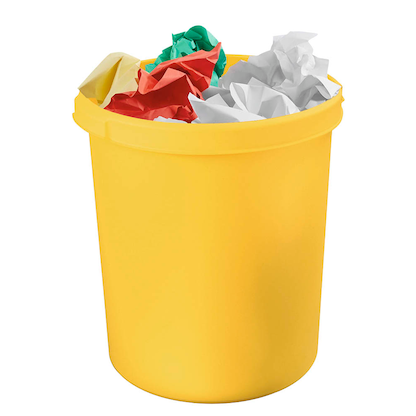 Artikelbild 5 für HAN Klassik XXL Papierkorb 30,0 l gelb, 1 St., Artikelnummer 443889