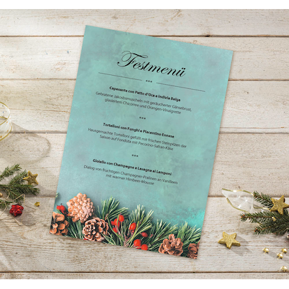 Artikelbild 3 für SIGEL Weihnachtsbriefpapier Green Christmas Motiv DIN A4 90 g/qm 100 Blatt, Artikelnummer 627776