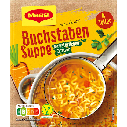 Artikelbild 2 für Maggi® Buchstaben Suppe 16x 4 Portionen, Artikelnummer 612727