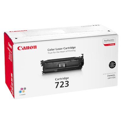 Artikelbild 2 für Canon 723 BK schwarz Toner, Artikelnummer 433417