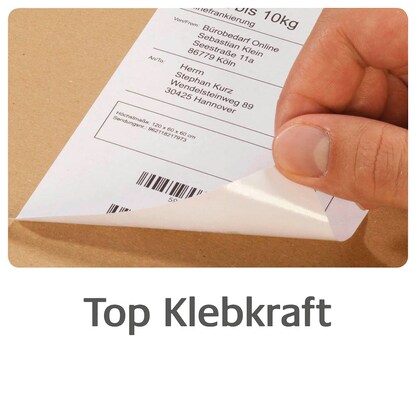 Artikelbild 3 für 600 AVERY Zweckform Versandetiketten 8018-300 weiß 199,6 x 143,5 mm, Artikelnummer 433654