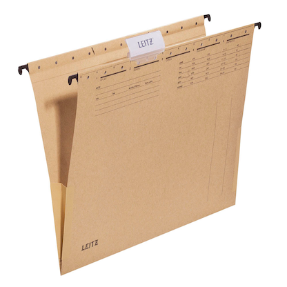 Artikelbild für 25 LEITZ Hängetaschen ALPHA® 1916 naturbraun, Artikelnummer 351664