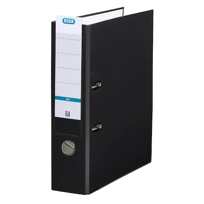 Artikelbild 5 für ELBA smart Pro Ordner schwarz Kunststoff 8,0 cm DIN A4, Artikelnummer 964387