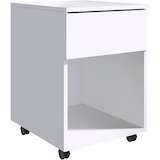 Artikelbild 1 für VCM my office Dasola Rollcontainer weiß 1 Auszug 39,0 x 45,0 x 55,0 cm, Artikelnummer 911283