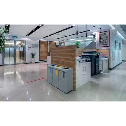 Artikelbild 13 für DURABLE DURASORT® Mülleimer 55,0 l braun, Artikelnummer 732717